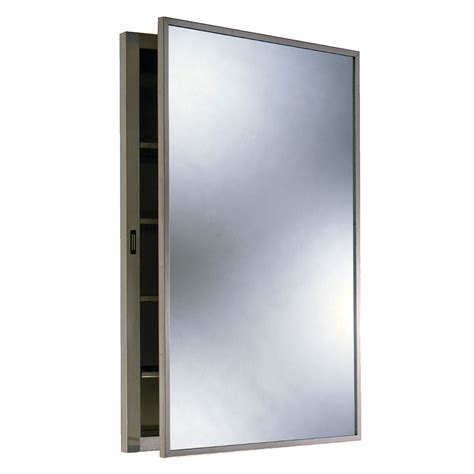 recessed stainless steel medicine cabinet|full wall recessed medicine cabinet.